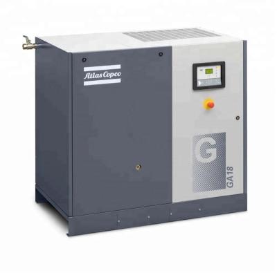 China Atlas GA5 GA7 GA11 lubricated oil injected copco rotary screw air compressor for sale