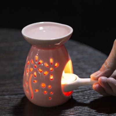 China Wholesale Chinese Cast Iron Wax Burner Incense Wax Burner Electric Aroma Oil Burner For Wholesale Without Tea Light for sale