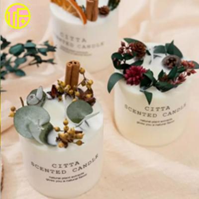 China Birthdays Flower Custom Private Label Candle Warmer Candles Sets for sale