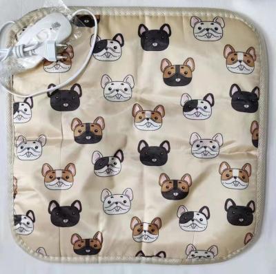 China 2021 EU Plug New Arrival 45*45 Heating Cat Mat Heating Mat Electric 3 Fits Pet Mat for sale