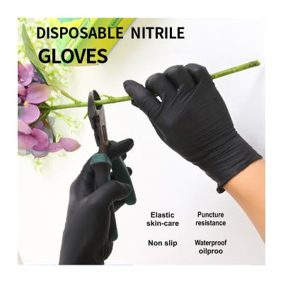 China rubber gloves latex latex medical glove black gloves latex Customizable zu verkaufen