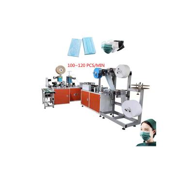 China W1900mm KF94 Medical Mask Manufacturing Machine 120pcs/Min for sale