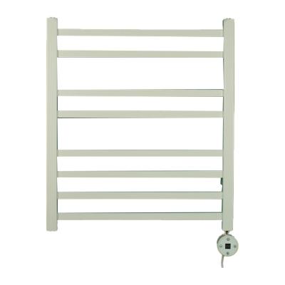 China Waterproof Thermostatic Heated Free Standing Towel Rack Towel Heater Ipx 4 Tubing Warmer Rack For Bathroom for sale