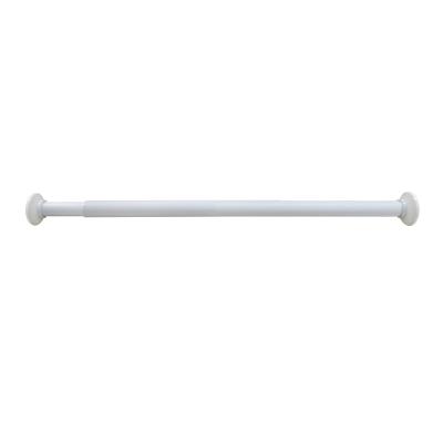 China Customizable Extensible Stand Viable L Shape Shower Curtain Rod Stall Curved Shower Rod Length 70-120cm Stainless Steel for sale