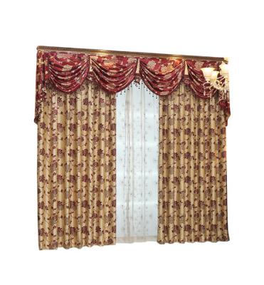 China Wholesale Best Quality Eco Friendly Insulated Fabric Polyester Curtain With Lowest Price for sale