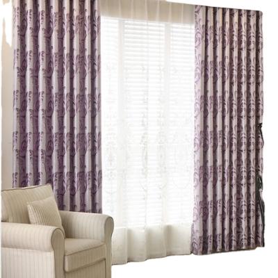 China Latest promotional design insulated pleat curtain polyester curtains for living room and bedroom for sale