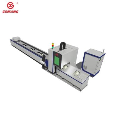 China GONXING 3d Auto Focus Pipe Tube Steel Metal Laser Cutting CNC Machine with YYC-Taiwan Gear Rack Cutting Thickness 20mm for sale