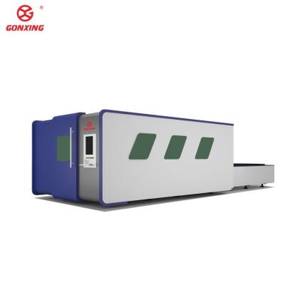 China Versatile Cutting with RAYTOOL Laser Head on GONXING Industrial Laser Equipment and Auto Feeding for sale