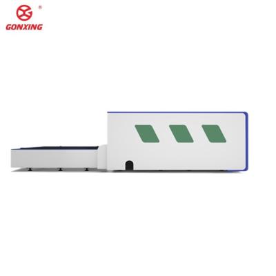 China Applicable Material Metal Fully Enclosed Fiber Laser Metal Cutting Machine with Exchangeable Table Cutting Thickness 30mm for sale