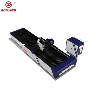 China Máquina de corte de metal por láser Cnc GX-3015S Modelo de mesa de intercambio de láser de fibra para materiales metálicos de tubo a partir de 2024 GXLASER en venta