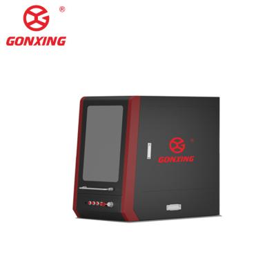 China 20w 30w Auto Focus Rotary Fiber Laser Marking Machine for Jewellery Enclosed Cabinet Applicable Material Metal and Non-Metal for sale