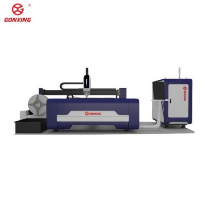 China 1500mmX3000mm Arbeitsfläche Hochkonfiguration Faser Schneidplatte Schneidrohr Schneidmaschine für kontinuierlichen Wellenbetrieb zu verkaufen