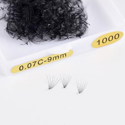 China Natural individual long flare eyelash for eyelash extension, factory direct for sale