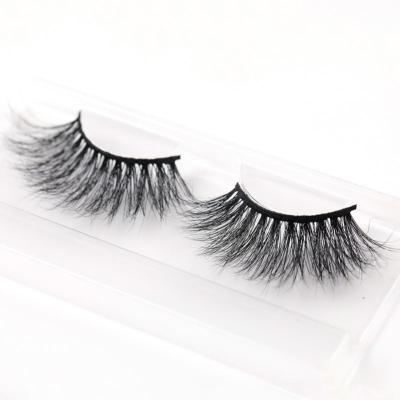 China Private Label Thick 3d Mink Eyelash Mink Soft Strip Lashes Vendor Long Mink Lashes for sale