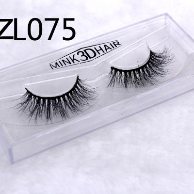 China ZL-075 3d thick wholesale pular premium mink eyelashes for sale