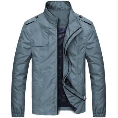 China Sustainable Men's Casual Long Sleeve Full Zip Shoulder Straps Fashion Outdoor Jacket for sale