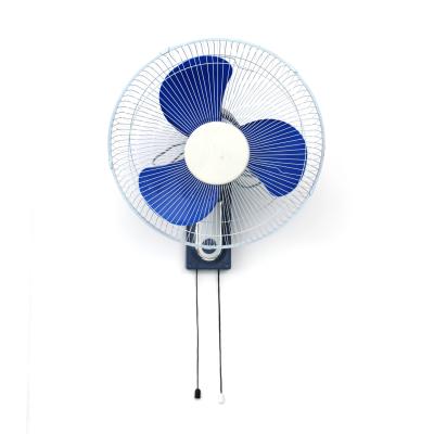 China Wall 16 Inch Modern Home Use Wall Fan Two Round Pins Plug In Electric Air Cooling Fan for sale