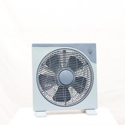 China Hotel 12 Inch Plastic Box Fan High Quality Box 5 Blades Home Electric Fan China for sale