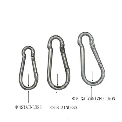 China High Quality Aluminum Wrench Ring Custom Logo Snap Hook Carabiner General Industry D Shape for sale