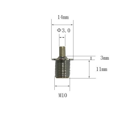 China Hang Things Cable Suspension System Hanging Light Kits Cable Clamp Outlet Bottom Clamps For 0.5mm-2.0mm Cable for sale