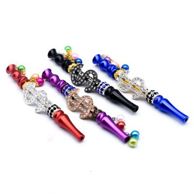 China New Metal Hookah Mouth Tips Manufacturer Gold Cigarette Holder Animal Smoking Cigarette Holder For Hooken for sale