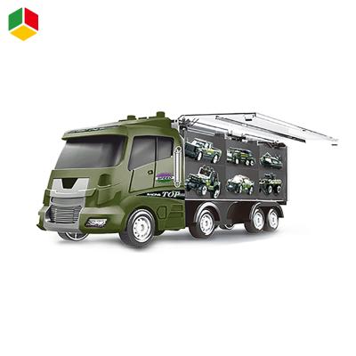 China Toy High Quality Diecast Diecast Inertia Automobile Toy Friction Type Children's Military Toy for sale