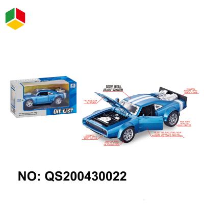 China Toy High Quality Diecast 1:28 Pull Back Open Door Metal Classic Car Diecast Toys With Music And Light for sale