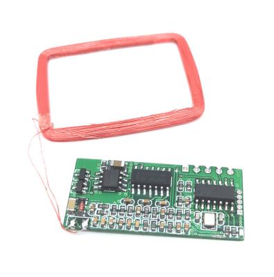 China 125khz Passive Rfid Reader For HID Prox And EM Card 5V UART for sale