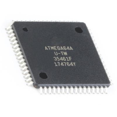 China New Original Electronic Components IC Included 8bit 4K X 8 ATMEGA64A Series Integrated Circuits AVR Chip ATMEGA64A-AU Microcontrollers for sale