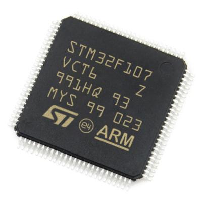 China Motor driver and new original flash IC embedded by chip STM32F107VCT6 integrated circuits 32 bit STM32F107 electronic components control of microcontrollers for sale