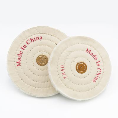 China Latest Product High Durability Practical Polishing Cotton Cloth Polishing Wheel for sale