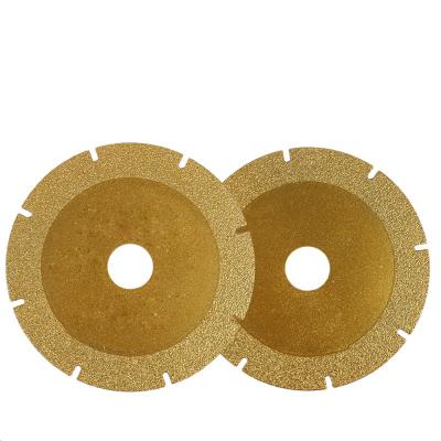 China Manufacturer Wholesale Wood Cutting Saw Blades Diamond Brazing Chip Carbide Grinding Cutter/Blade for sale