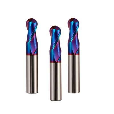 China New Custom Stable Edge Electric Grinder/Electric Drill/Milling Machine Big Core Diameter Drilling Mill Bit Hardness 65 Degree Ball Mill Cutter Tool for sale