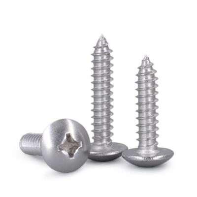 China Large Flat Head Manufacturer Diameter 304 Stainless Steel Direct Worm 3mm 4mm 5mm Screws Flat Head Screw for sale