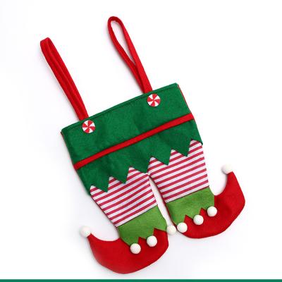 China Hot Selling Fashion Christmas Pants Lightweight Children's Handbag And Large Capacity Gift Handbag For Christmas And New Year Kids Handbag Y16059 for sale