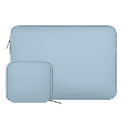 China Waterproof Neoprene Material Laptop Sleeves Portable Waterproof Antiscratch Zipper Chain Drop Notebook Protective Sleeves for sale