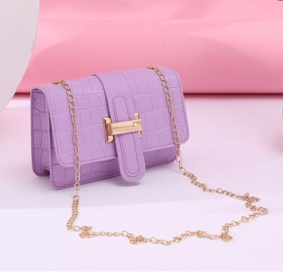 China Fashion women kitbag lady shoulder handbag woman purse chain mini strap kit bag small shoulder chain bag for sale