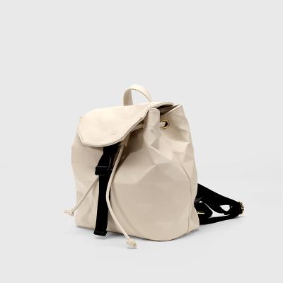 China 2021 New Design Fashion Female Geometric Rhombus Rhombus Backpack Large Capacity Backpack Lady Geometric Travel Bag for sale