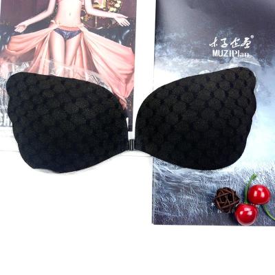 China F023 New fashion Strapless silicone adhesive butterfly sticky bra for sale