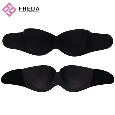 China F8006 Elegant Silicone Push Up Strapless Invisible Bras Supplier for sale