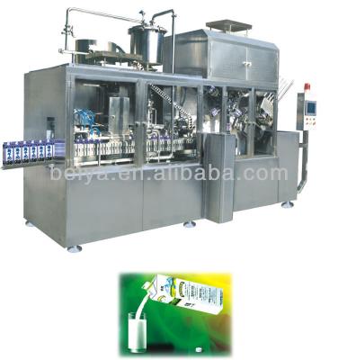 China Liquid Ultraclean Milk Filling Machine For Gable Top Carton for sale