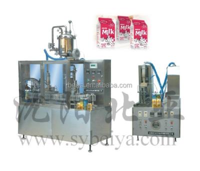 China Manual Small Type Beverage Yogurt Carton Packaging Machine (BW-500) for sale