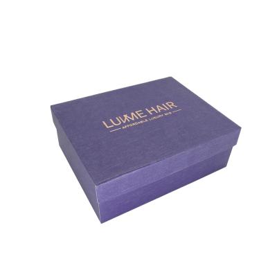 China Recyclable Factory Custom Logo Printing High Quality Luxury Manufacturing Hair Packaging Boxes For Women Wig/Gift/Shoes/Garment Storage With for sale