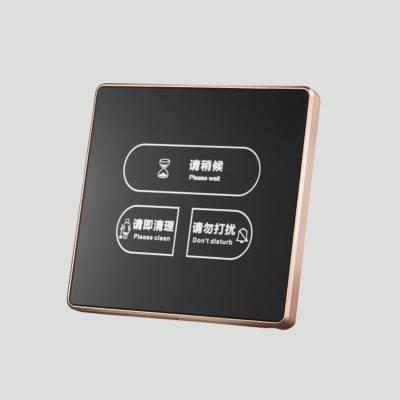 China 2020 Electronic Hospital Room Number Hotel Electronic Door Plate Switch LH-DMB016 for sale