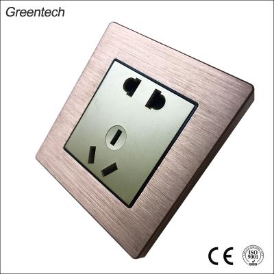 China Greentech Residential / General Purpose Electronic Five Years Warranty Wall Outlet Free Plug Socket for sale