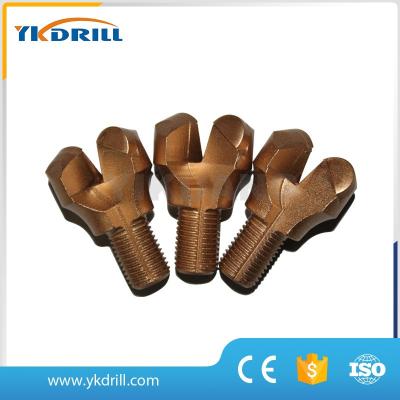 China Ore Drilling Wholesales PDC 2 Wings 3 Wings Anchor Shank Core Drill Bit 27mm/28mm/30mm/32mm for sale