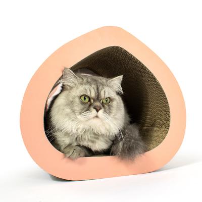 China Viable Fishing Shaped Cat Scratcher Tunnel Set Universal Collapsible Cat Tunnel Perch Wholesale Cat Aisle Scratcher Toys for sale