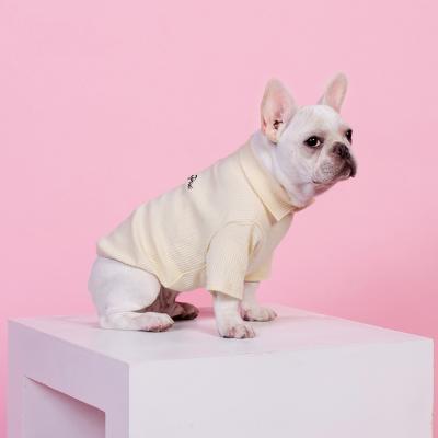 China Lovely Sustainable Soft Pet Cotton Dog Dress Clothes Fancy Pet Clothes Waterproof Luxury Dog Clothes for sale