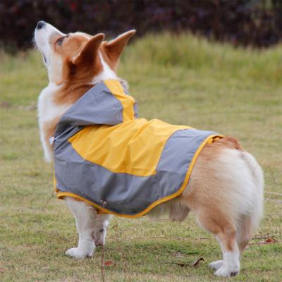 China Sustainable Raincoat Portable Waterproof Jacket Dog Large Promotional Waterproof Pet for sale