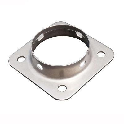 China Carbon Steel Custom Galvanized Light Weight Parts Sheet Metal Bending Parts Led Bracket for sale